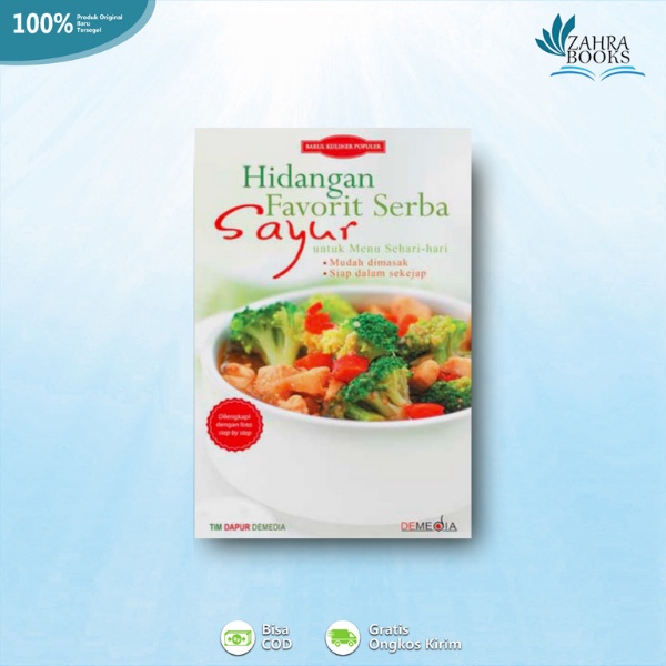 AGM - Buku Hidangan Favorit Serba Sayur untuk Menu Sehari-hari