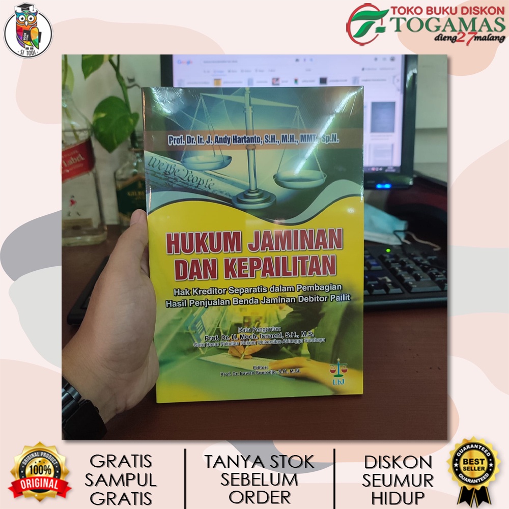 HUKUM JAMINAN DAN KEPAILITAN KARYA J. ANDY HARTANTO