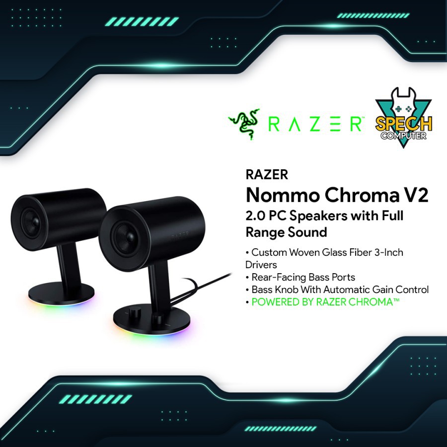 Razer Nommo Chroma 2.0 Gaming Speaker