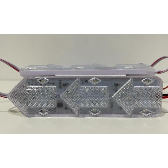 Lampu Led 3 Panah Rgb Strobo 12 Volt 24 Volt / Led 3 Mata Panah Strobo