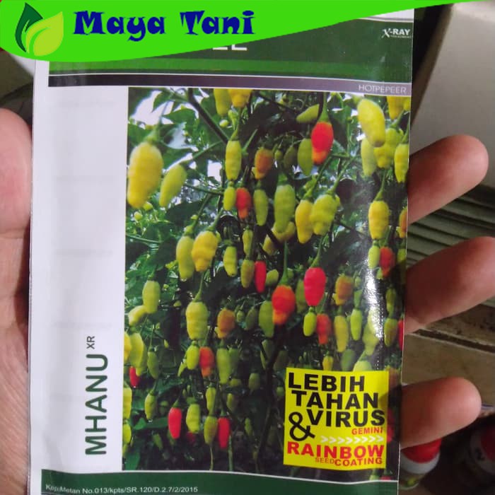 Benih Bibit Cabe Cabai Rawit MHANU XR Tahan Virus - 10 Gram
