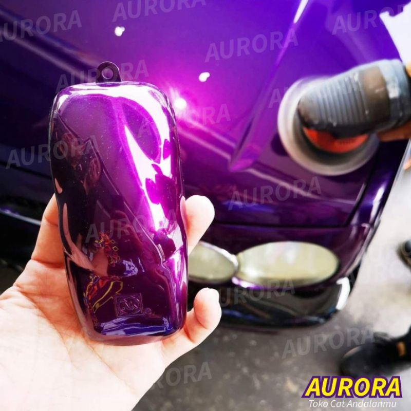 Cat Candytone Ungu PU Candy Purple Penta Oto Super Gloss
