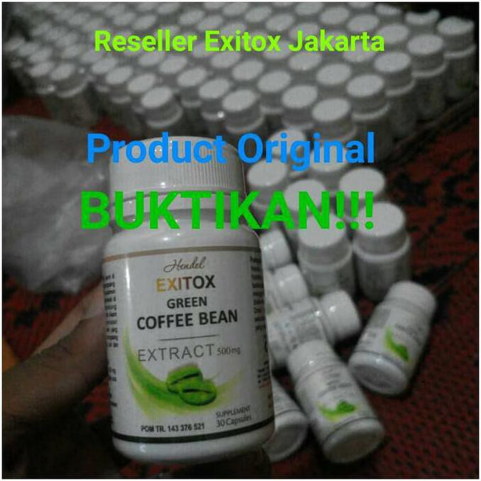 Diet Original-Asli-K741R9W- Exitox Original Extract Coffee Green Obat Diet Obat Pelangsing Aman