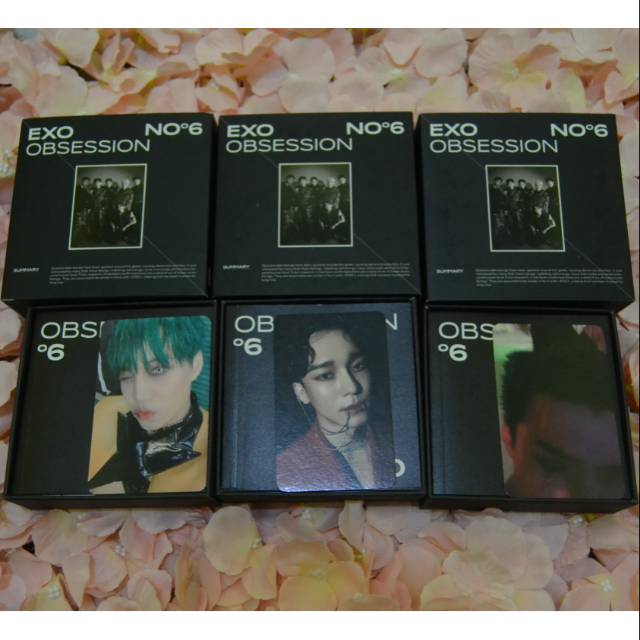 EXO OBSESSION KIHNO ALBUM ( UNSEALED )