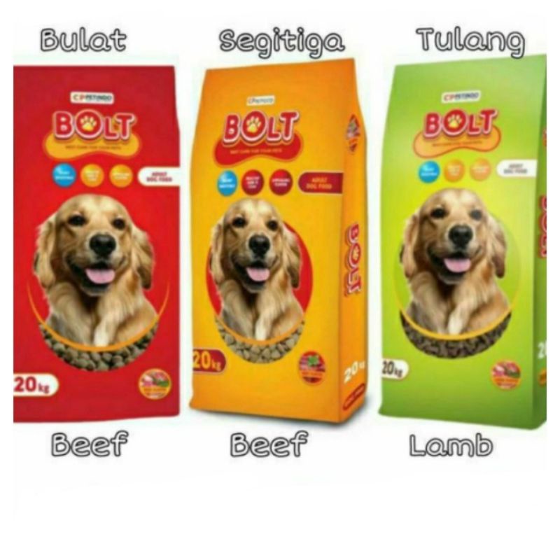 Bolt dog makanan anjing / makanan anjing Dog food boltdog