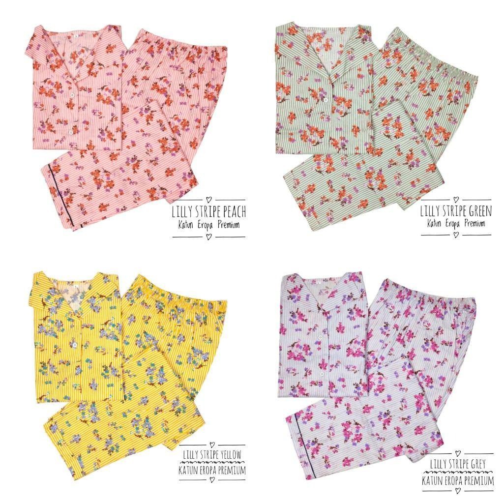 IZANY Piyama  CP KOREAN BEST SELLER KATUN  EROPA PREMIUM 