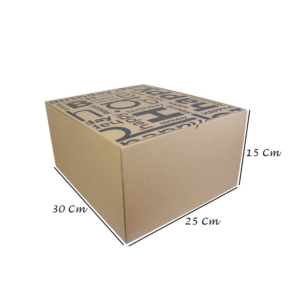 

Box Birthday Tulisan B H Ukuran Besar Untuk Kotak Kado Ukuran 25x30x15