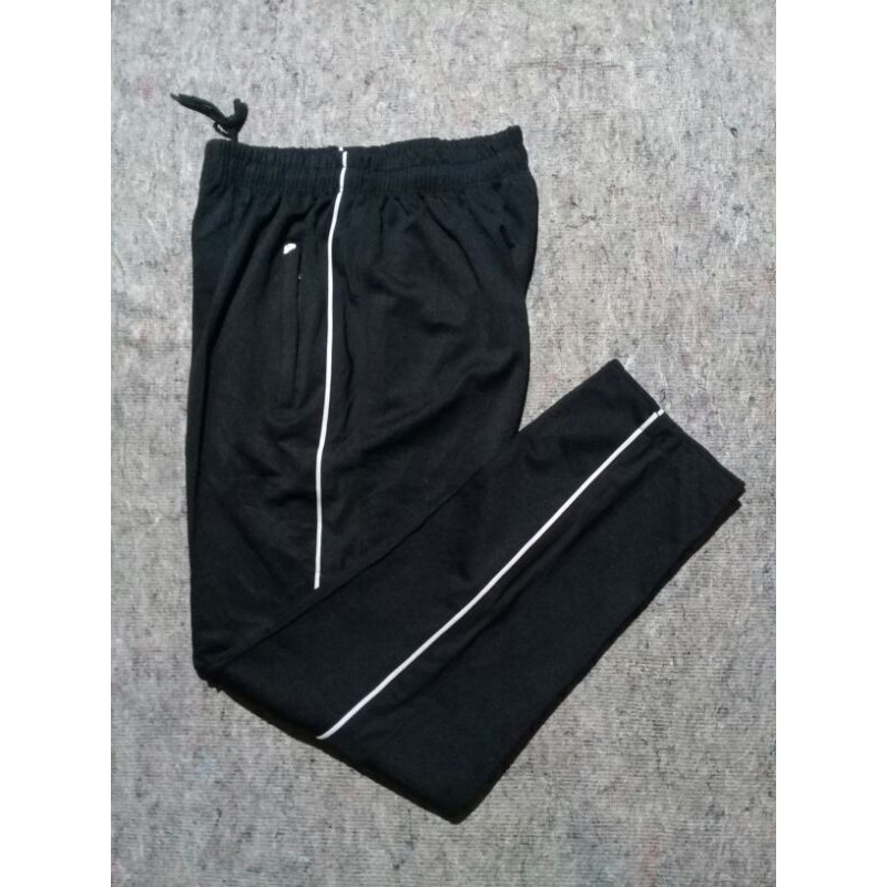 preloved celana training trackpants pria wanita celana pinggang karet thrift second original