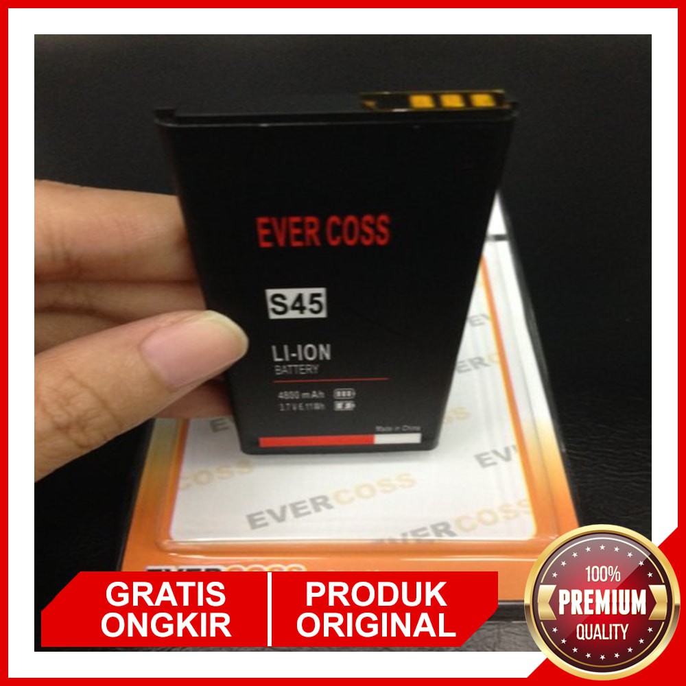 Baterai Evercoss S45 4G LTE Double Power