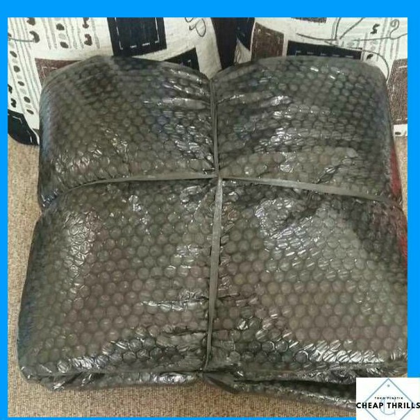 Bubble Wrap 5m x 125cm Mulia Pack BUBLE PUTIH ORIGINAL ORI TERMURAH HITAM