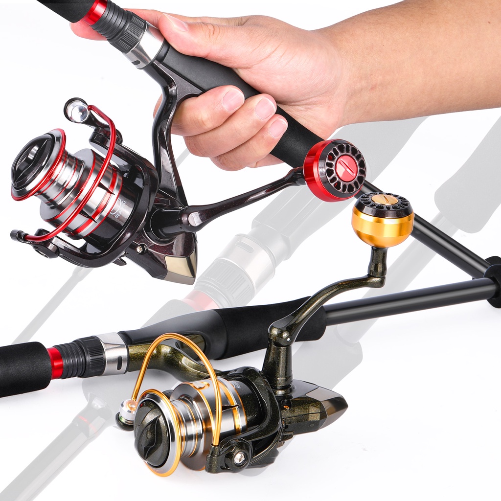 Reel Pancing Max Drag 15kg Metal/EVA Ball Grip Reel 1.8M Dan ML Power Spinning Fishing Rod Set