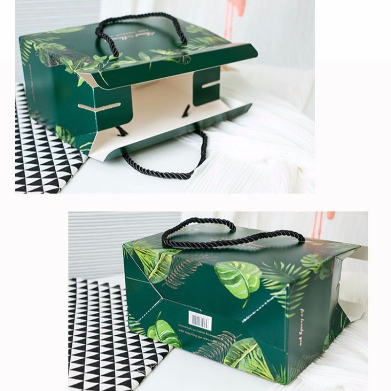 BOX TENTENG LEBARAN - HIJAU DAUN