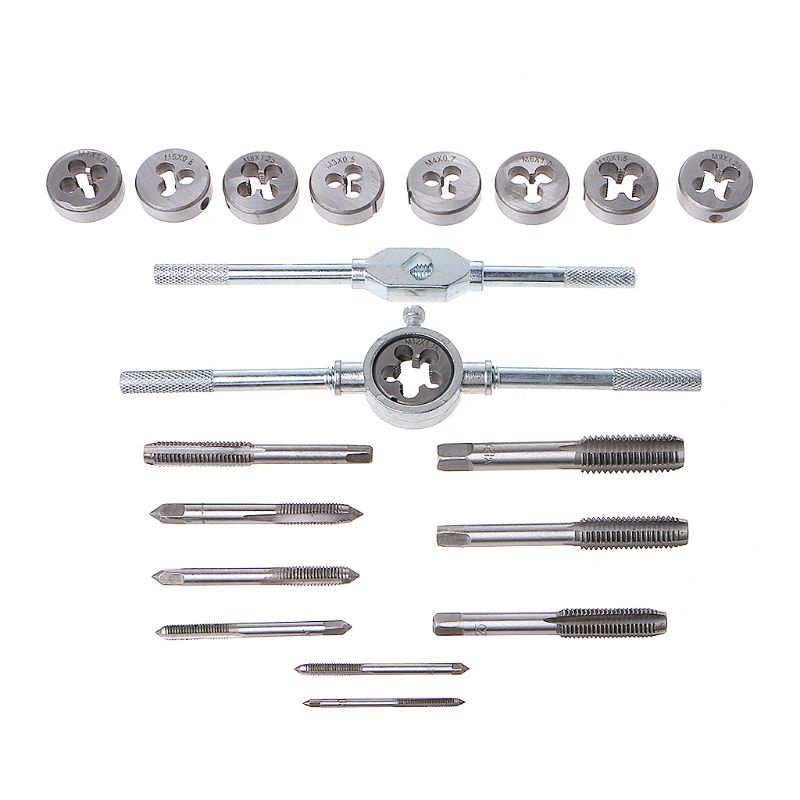 Mary 20pcs / Set Tap Die Metrik Bahan Tungsten Carbide