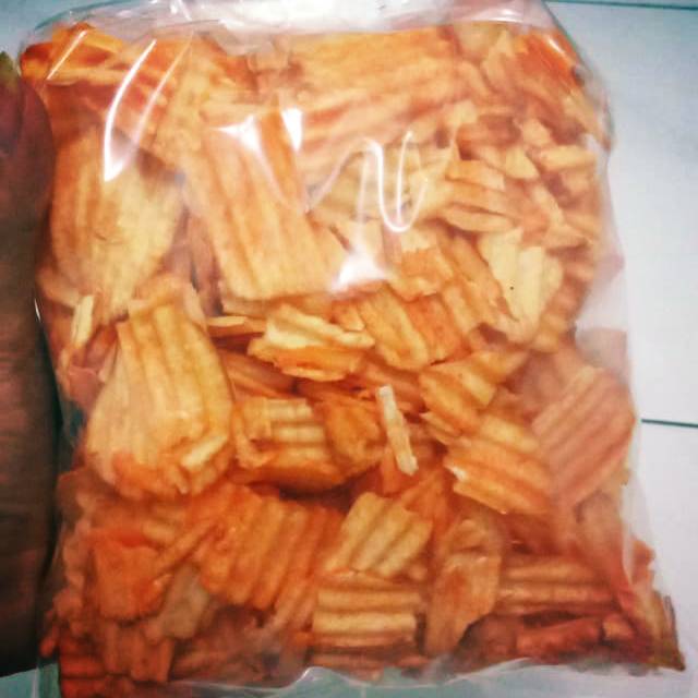 

Kripik singkong pedas