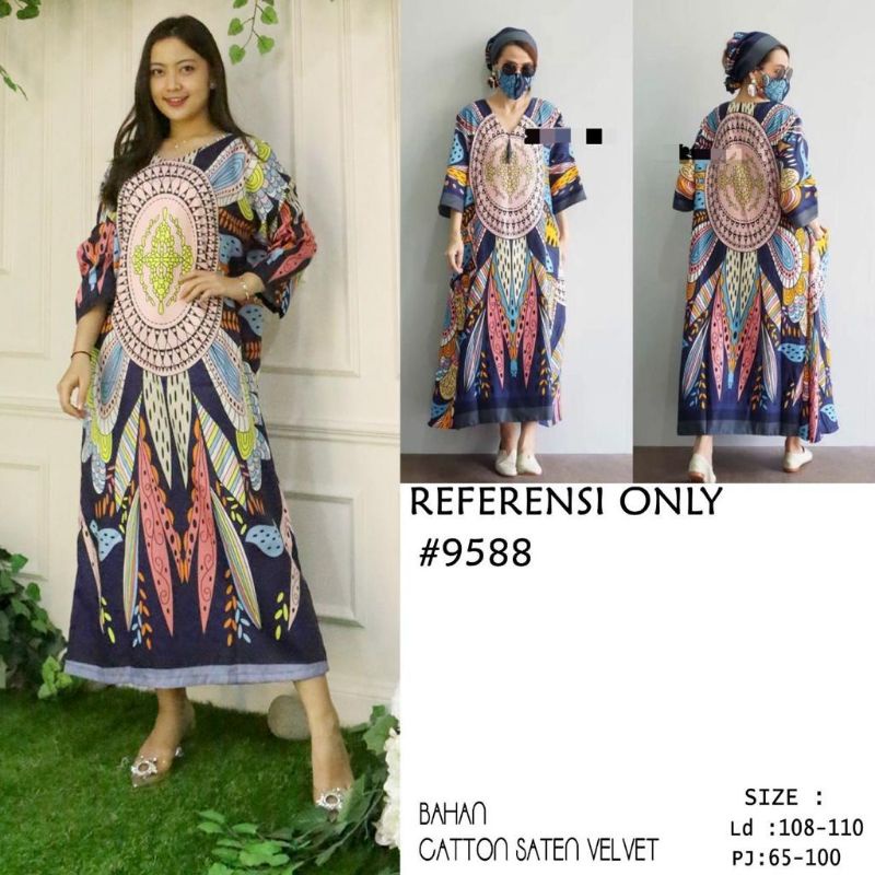 Long Tunik Katun Moscrepe Import