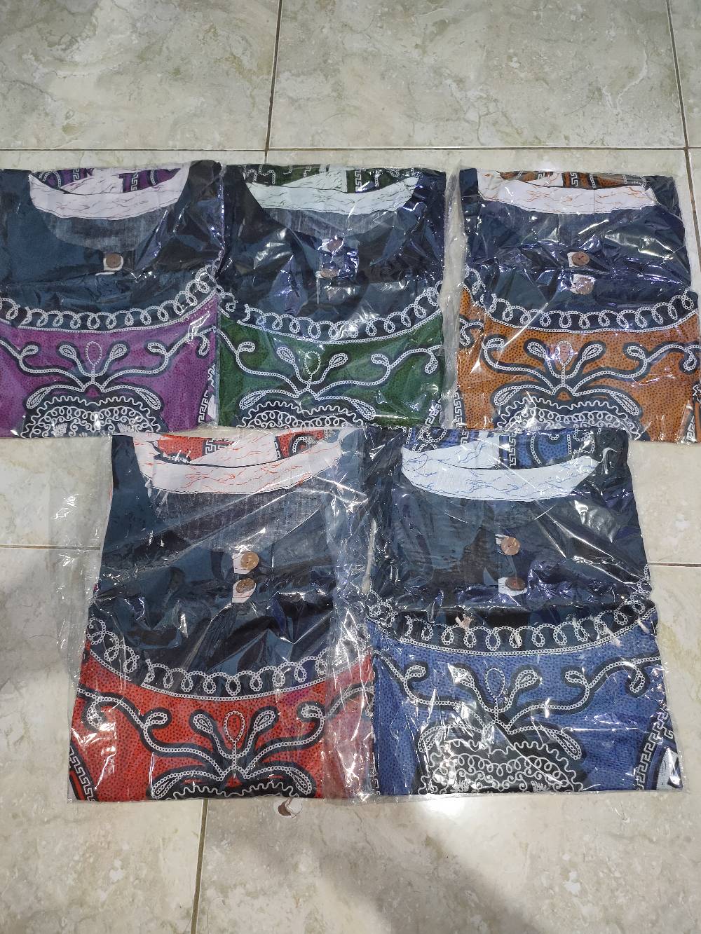 Kaos Barong Kaos Etnik Dashiki Bohemian Style All Size Pria Wanita - Indian