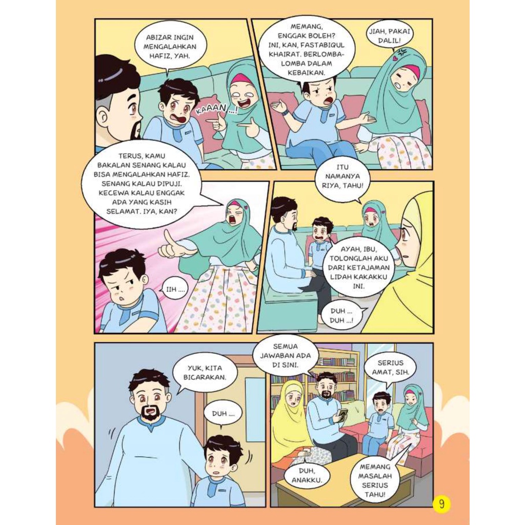 Buku Komik Fiqih Untuk Anak - Gema Insani 100% Original