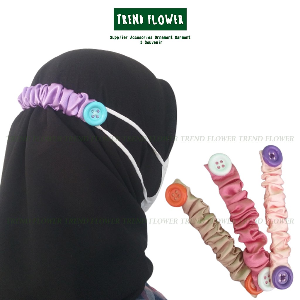 Konektor Hijab Konektor Cantik Warna Pastel - Konektor Aestetik Lucu Murah