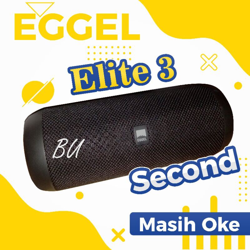 Eggel Elite 3 Bluetooth Speaker (SECOND) NEGO