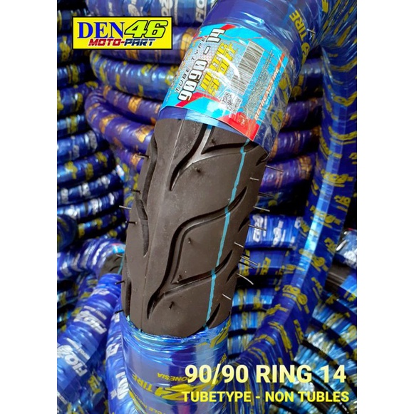 TERMURAH - Ban Luar Motor Matic Metik Belakang [ 90/90 RING 14 ] Vario Beat Spacy Scoopy Mio Spin Sp