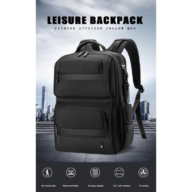 BANGE BG-G62 - Business Travel Large Capacity Laptop Backpack