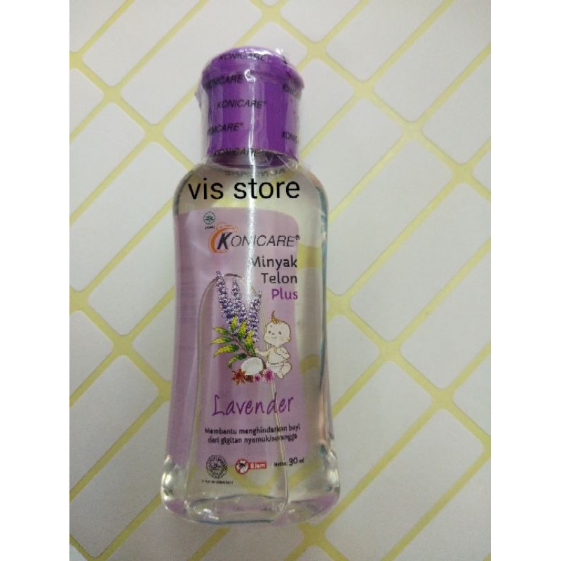 Konicare Minyak Telon Plus Lavender 30 ml minyak telon bayi