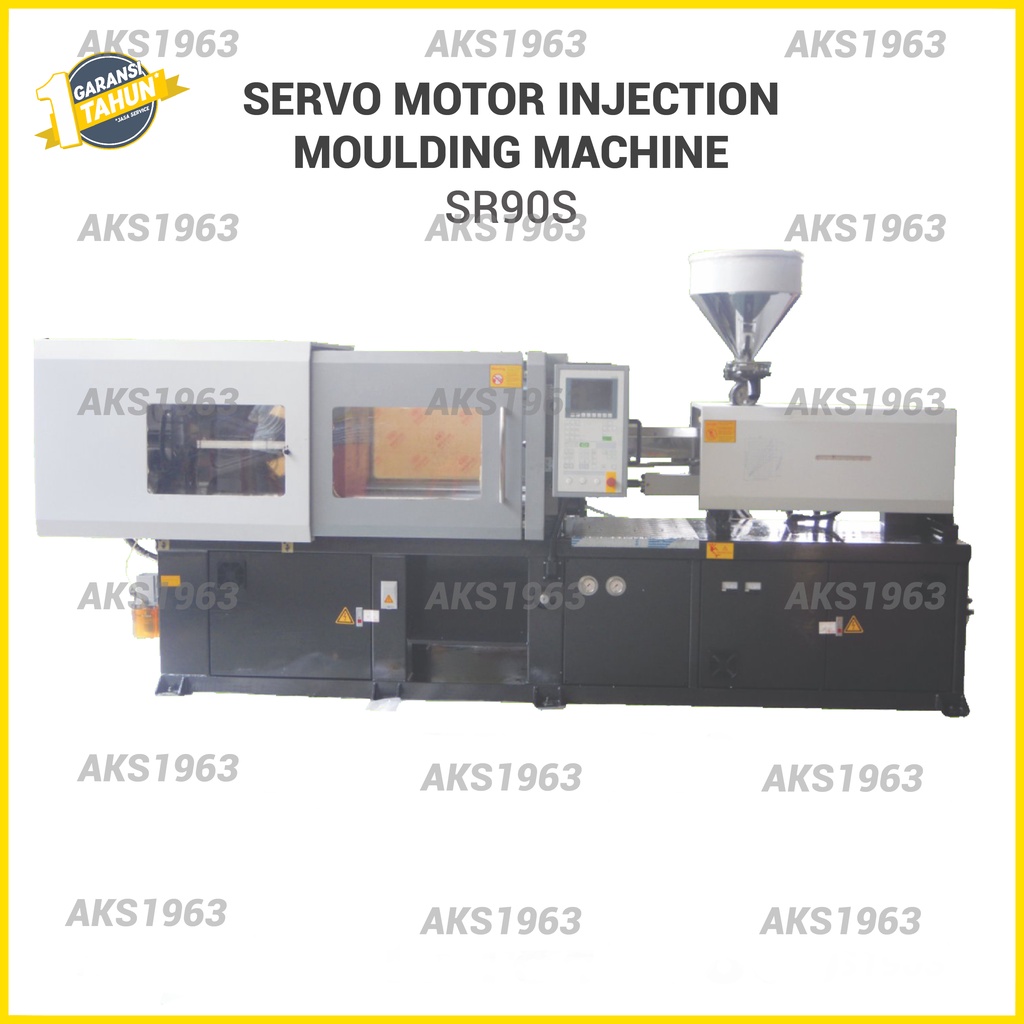Mesin Plastic Injection Moulding Cetak Kemasan Plastik 90Ton AKS - SR90S
