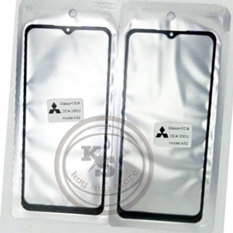 Glass Sudah Oca samsung A32 - Kaca Touchscreen LCD Layar Sentuh Samsung A32- kaca depan lcd Samsung 