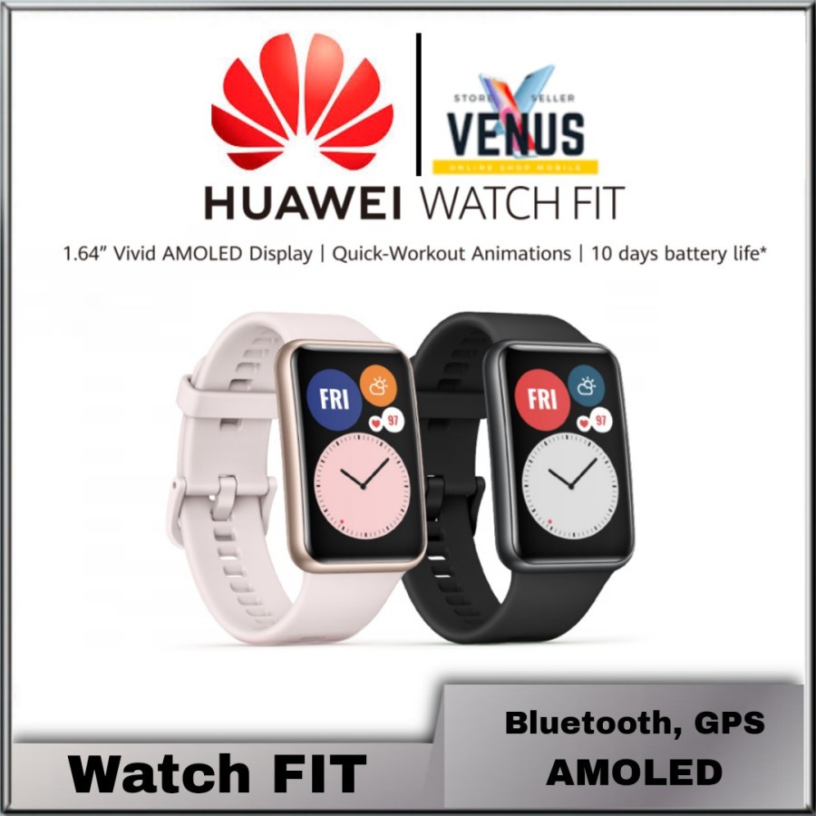 HUAWEI Watch FIT Smart Watch Quick-Workout - HUAWEI WATCH FIT