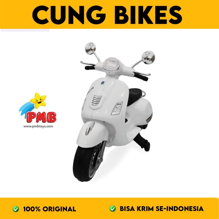 PMB TOYS MAINAN ANAK MOBIL MOTOR AKI MODEL SCOOPY TYPE M288