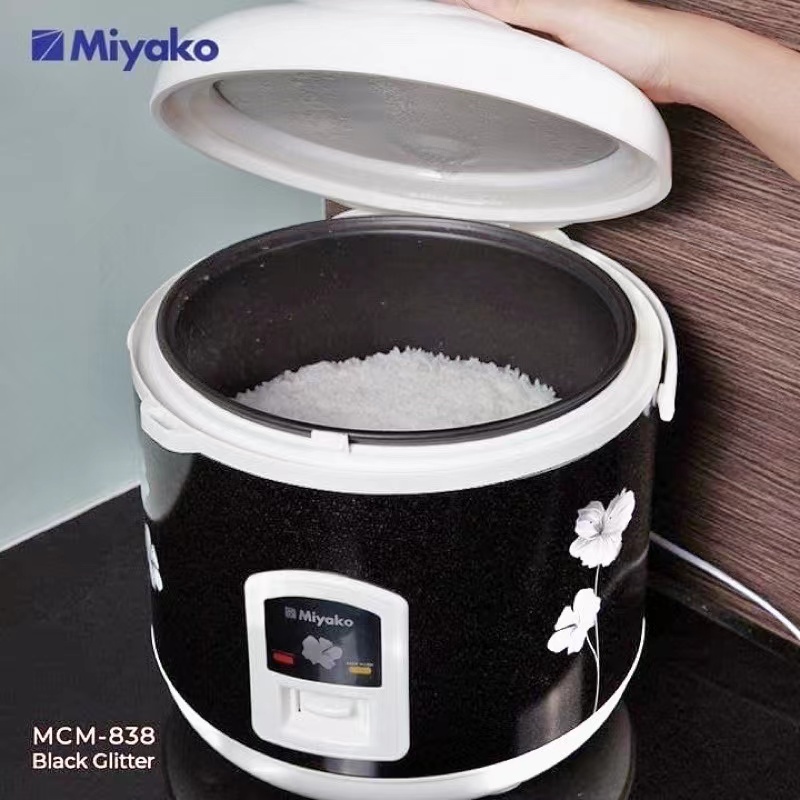 MAGIC COM RICE COOKER MIYAKO 2,2LITER 2,2L 2LITER MCM838 MCM 838 3 IN 1 PANCI JUMBO