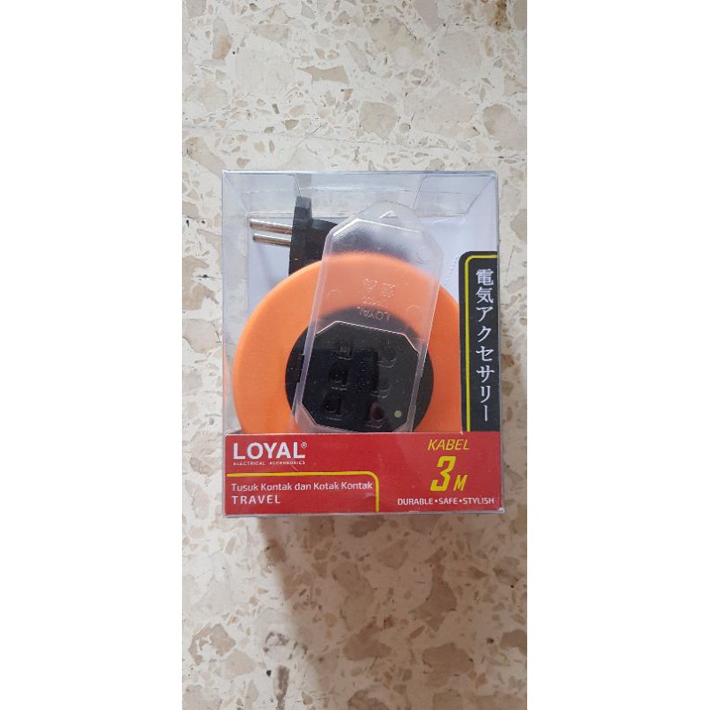 Stop Kontak / kabel Rol / kabel Box Travel Loyal LY150