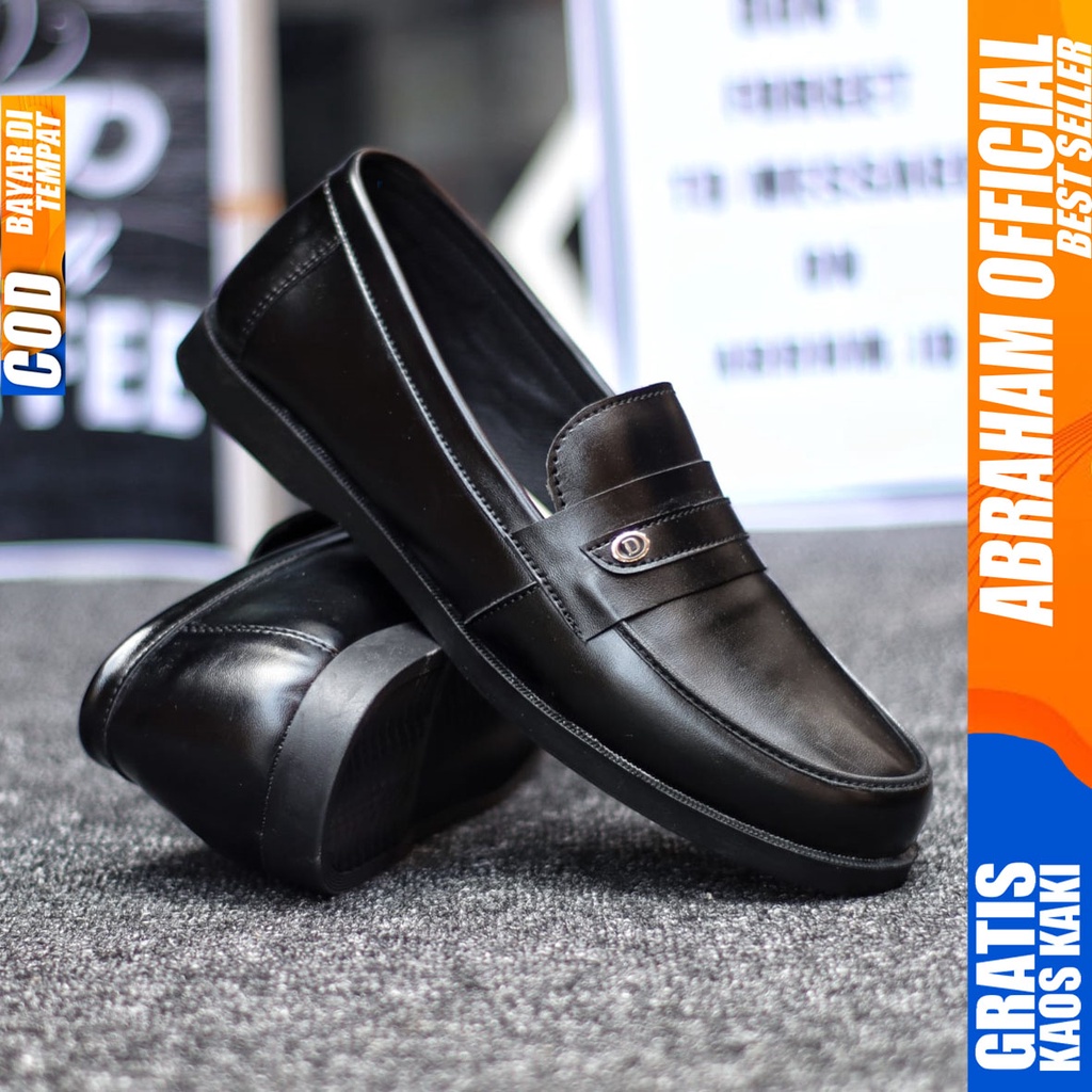 Abraham Dts - Sepatu Formal Pria Casual Pantofel