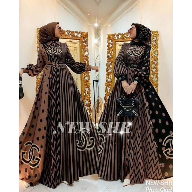 REALPICT SIAP KIRIM GAMIS SCUBA GUCCI ORI SHR