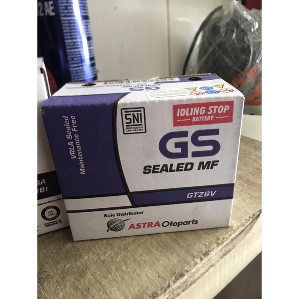 Aki Motor (AKI KERING) Gs asli GTZ6v