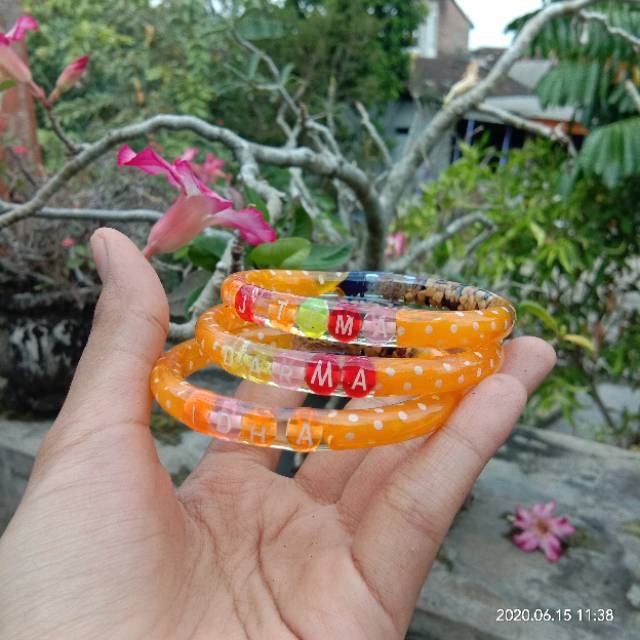 GELANG SAWAN CUSTOM NAMA