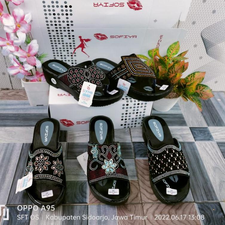 Siap Kirim.. WEDGES SOFIYA/SANDAL SOFIYA/SOFIYA 5 CM/SOFIYA