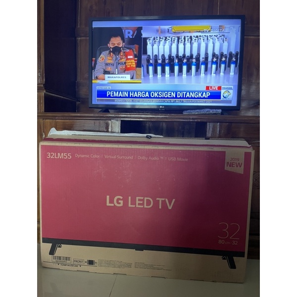 TV LG 32 LM55 free steabox