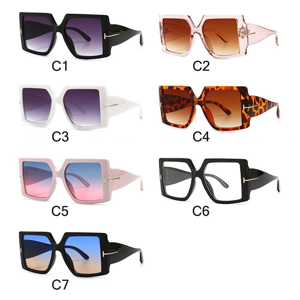 Lily Kacamata Hitam Untuk Wanita Vintage UV400 Protection Shades Oversized