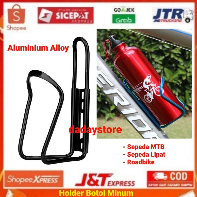 [BISACOD] Holder Botol Minum Sepeda Lipat Mtb Tempat Minum Sepeda Aksesoris Sepeda Murah Aluminium A