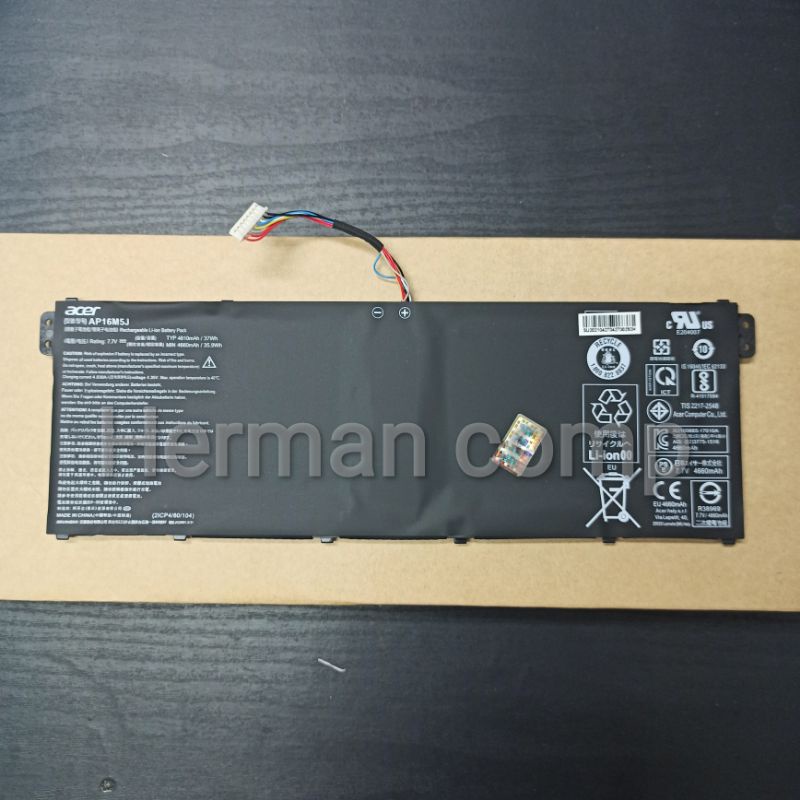 Original Baterai Acer Aspire 3 A311-31 A314-31 A315-21 A315-51 ES1-523 AP16M5J