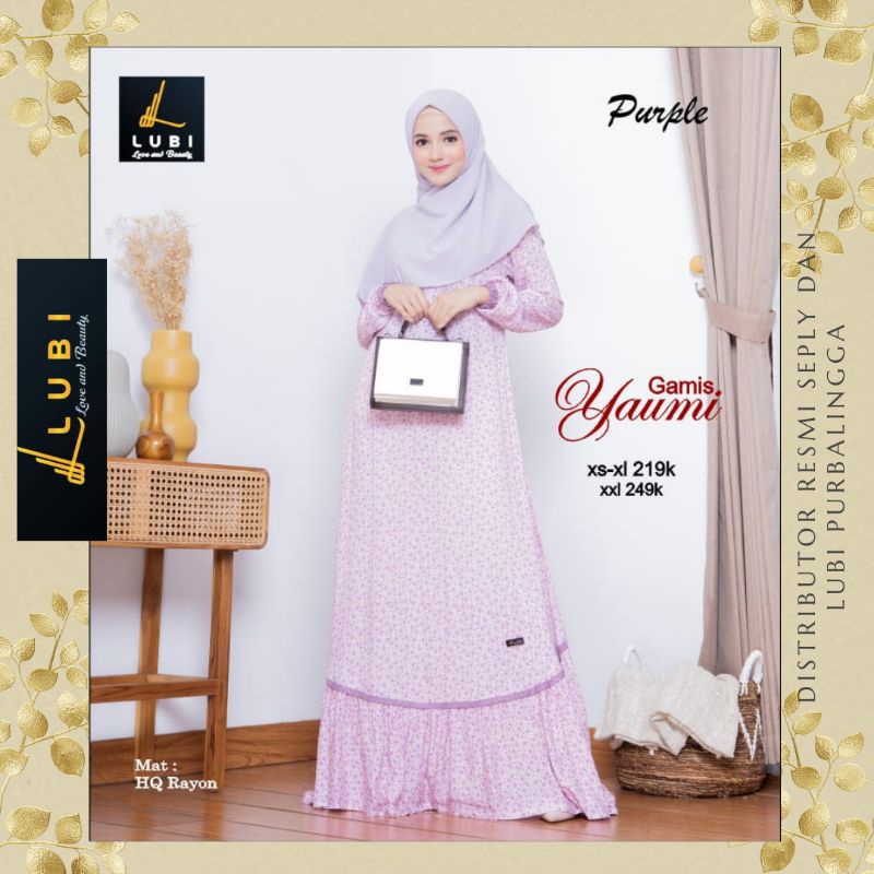 Lubi Gamis Rayon Yaumi | Seply Lubi Purbalingga