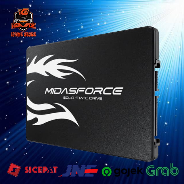 SSD MIDASFORCE 512GB SATA III SUPER LIGHTNING NAMPOL GAN