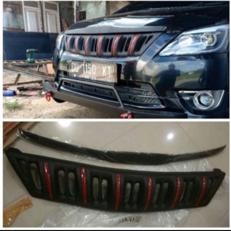 Grill Apollo Innova 2012 hitam doff