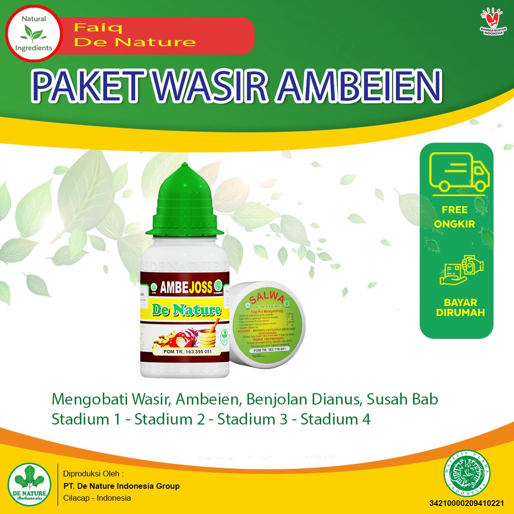 OBAT WASIR AMBEIEN HERBAL AMAN UNTUK ANAK/IBU HAMIL/MENYUSUI