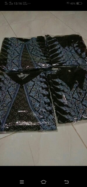 Maura Couple - Sania Ruffle Batik Couple Ori Ndoro Jowi Garansi Termurah Shopee - Batik Modern