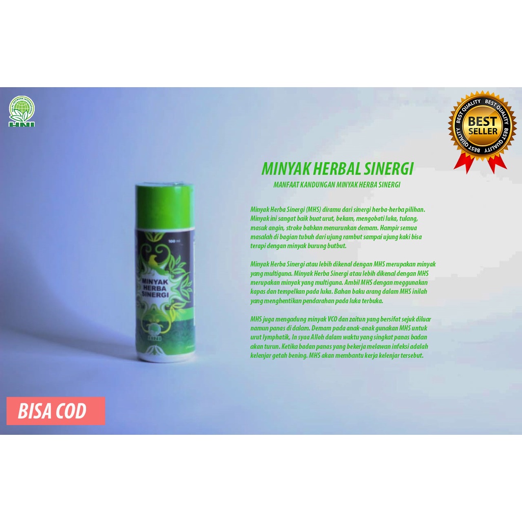 MINYAK HERBAL SINERGI | HNI | HERBAL | MINYAK SINERGI |