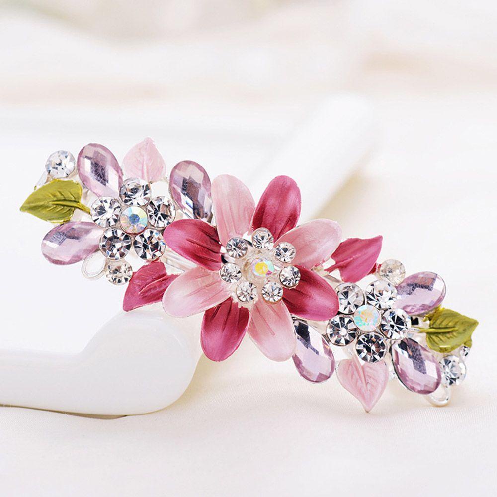 Needway Aksesoris Rambut Fashion Vintage Wanita Jepit Rambut Pernikahan Barrette Hiasan Kepala Hair Clips