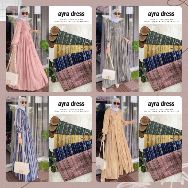 ayra dress by alila 2/gamis maxy