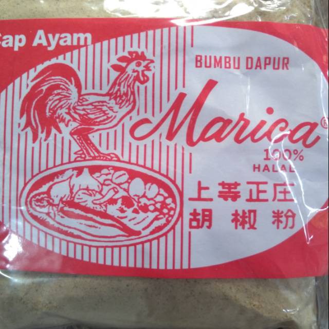 

Lada Marica Cap Ayam 250gr